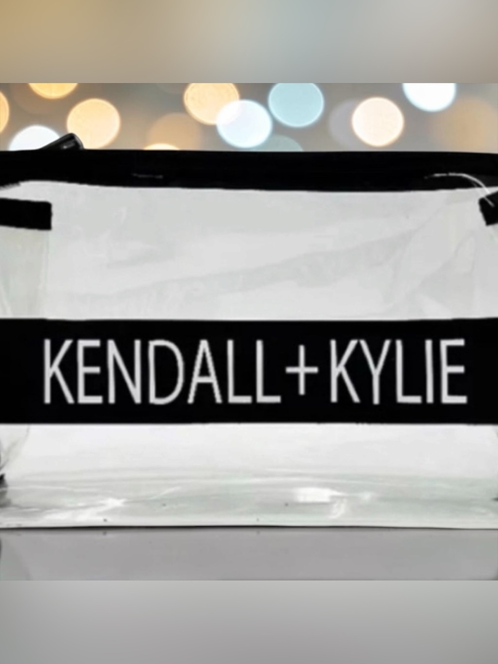 🖤KENDALL & KYLIE🖤Clear Cosmetic Bag/NWOT